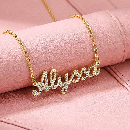 Sparkling Name Necklace | Personalised Necklace | Nova1041