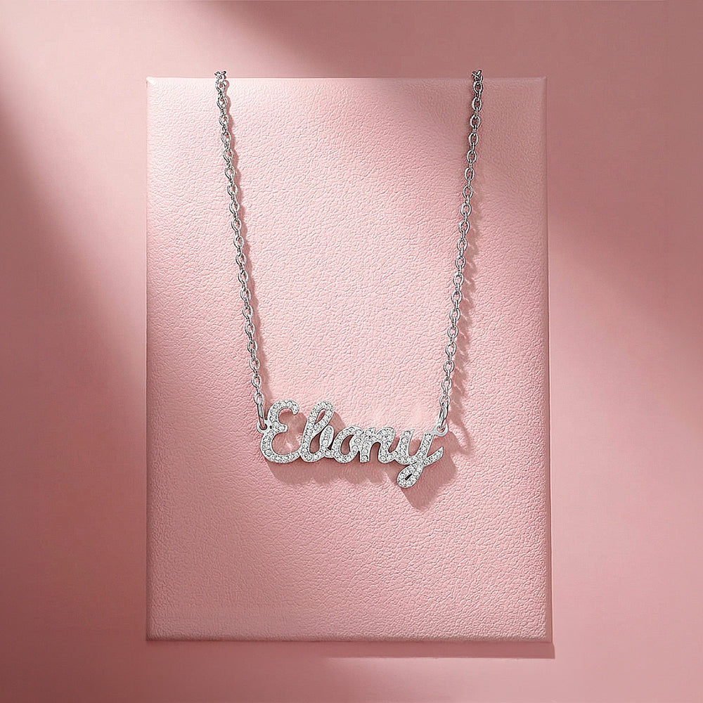 Sparkling Name Necklace | Personalised Necklace | Nova1041