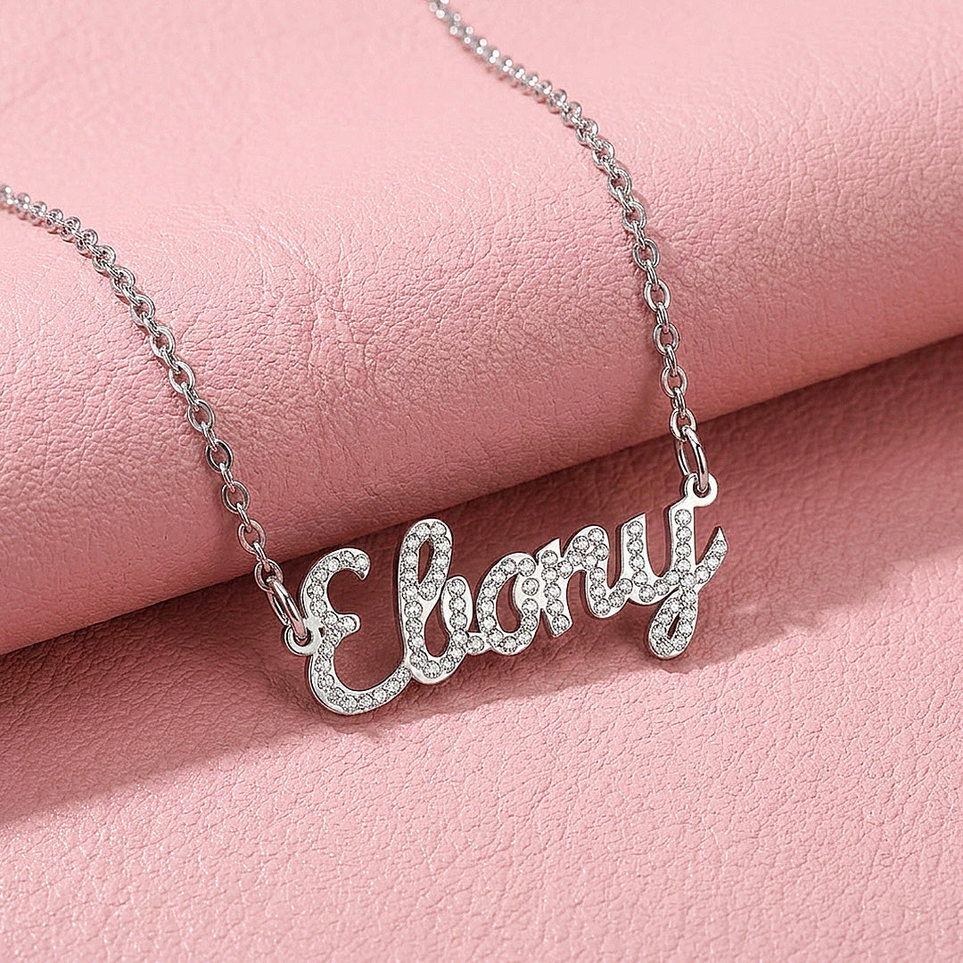 Sparkling Name Necklace | Personalised Necklace | Nova1041