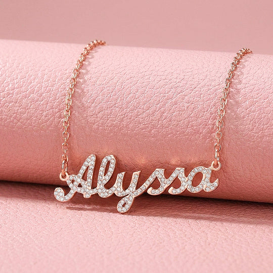 Sparkling Name Necklace | Personalised Necklace | Nova1041