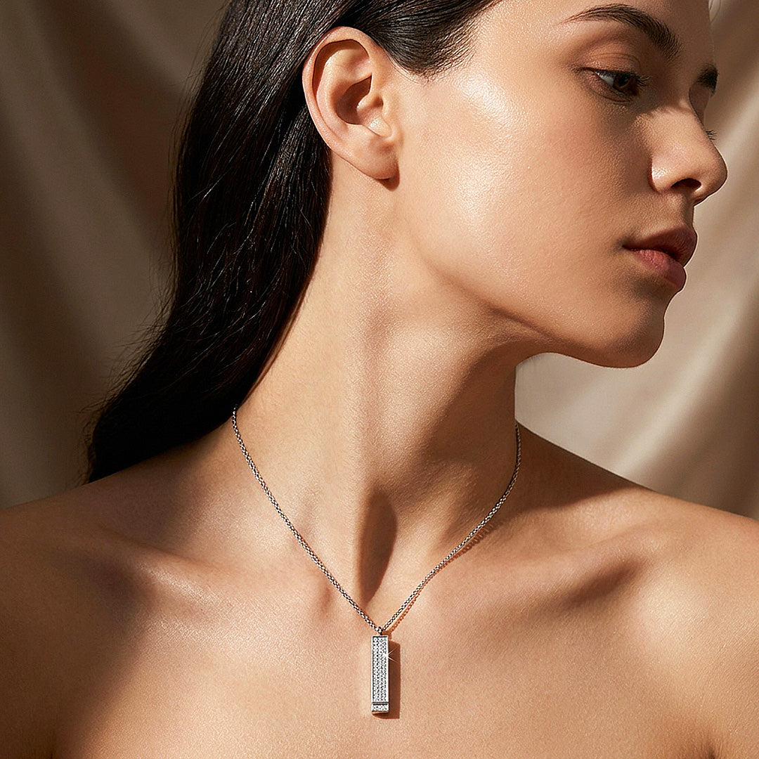 Secret Message Bar Necklace | Personalised Necklace | Nova1044