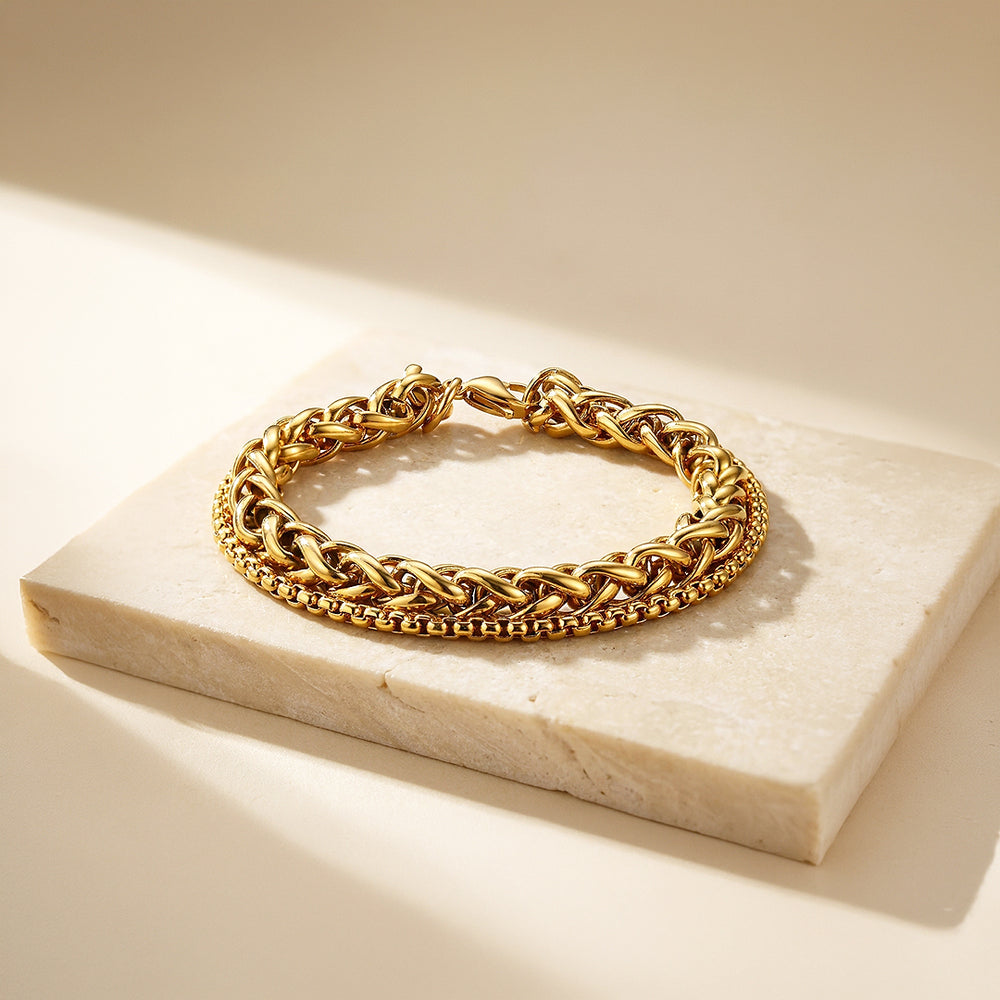 Pharos | Men's Double Chain Bracelet