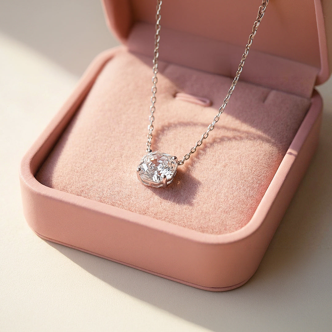 Solitaire Necklace | 925 Sterling Silver | Yellow Rose-Cut | Prm2029 - Ring | Singapore Jewellery, Wedding Rings &amp; Gifts | Same Day Delivery | Tiara.com.sg