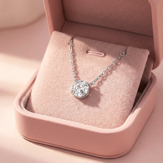 Solitaire Necklace | 925 Sterling Silver | Yellow Rose-Cut | Prm2029 - Ring | Singapore Jewellery, Wedding Rings &amp; Gifts | Same Day Delivery | Tiara.com.sg