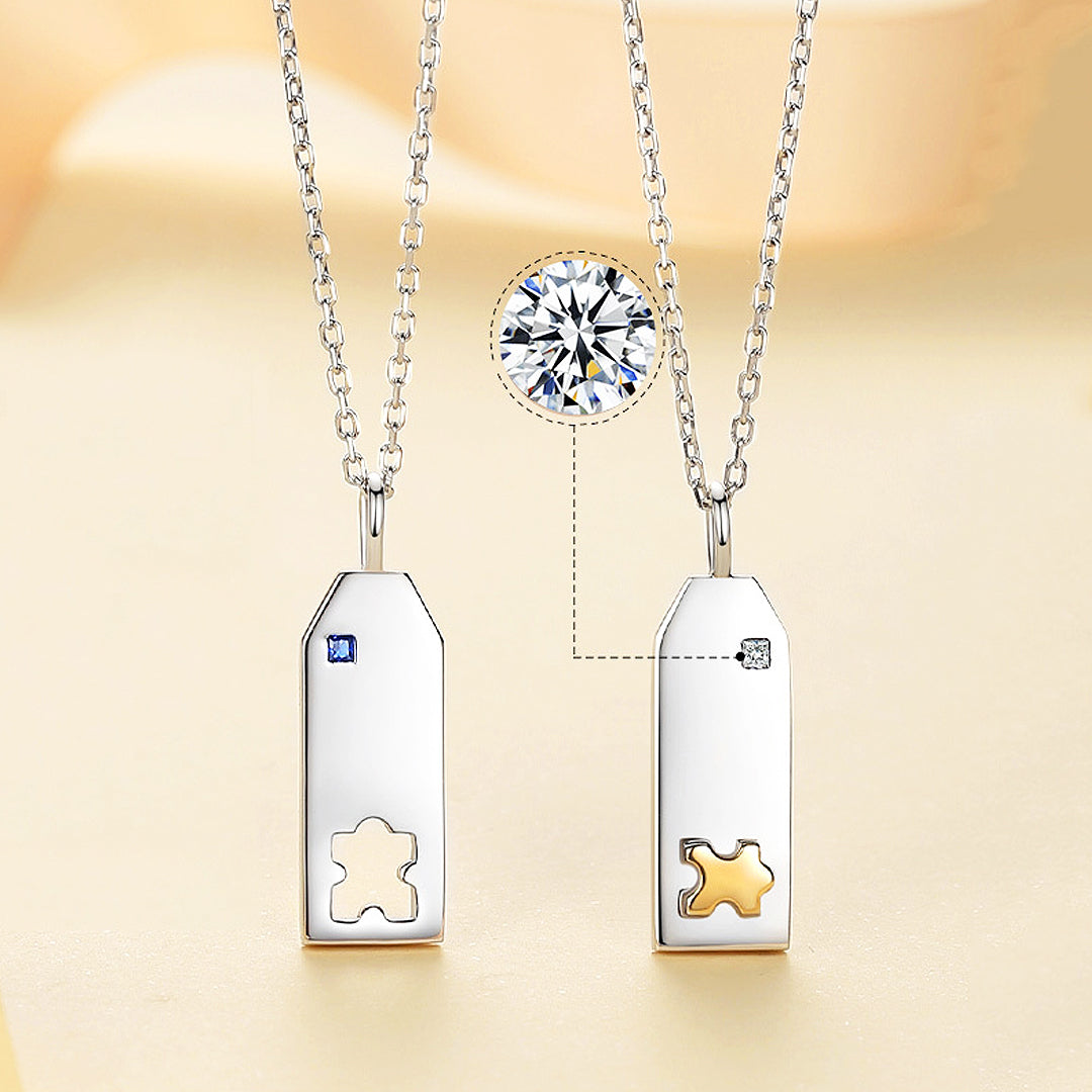 Puzzle Piece Hearts - Same Day Couple | Singapore Jewellery, Wedding Rings &amp; Gifts | Same Day Delivery | Tiara.com.sg