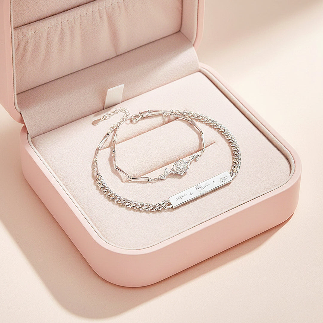 Rooted in Love Couple Bracelets - Same Day Couple | Singapore Jewellery, Wedding Rings &amp; Gifts | Same Day Delivery | Tiara.com.sg