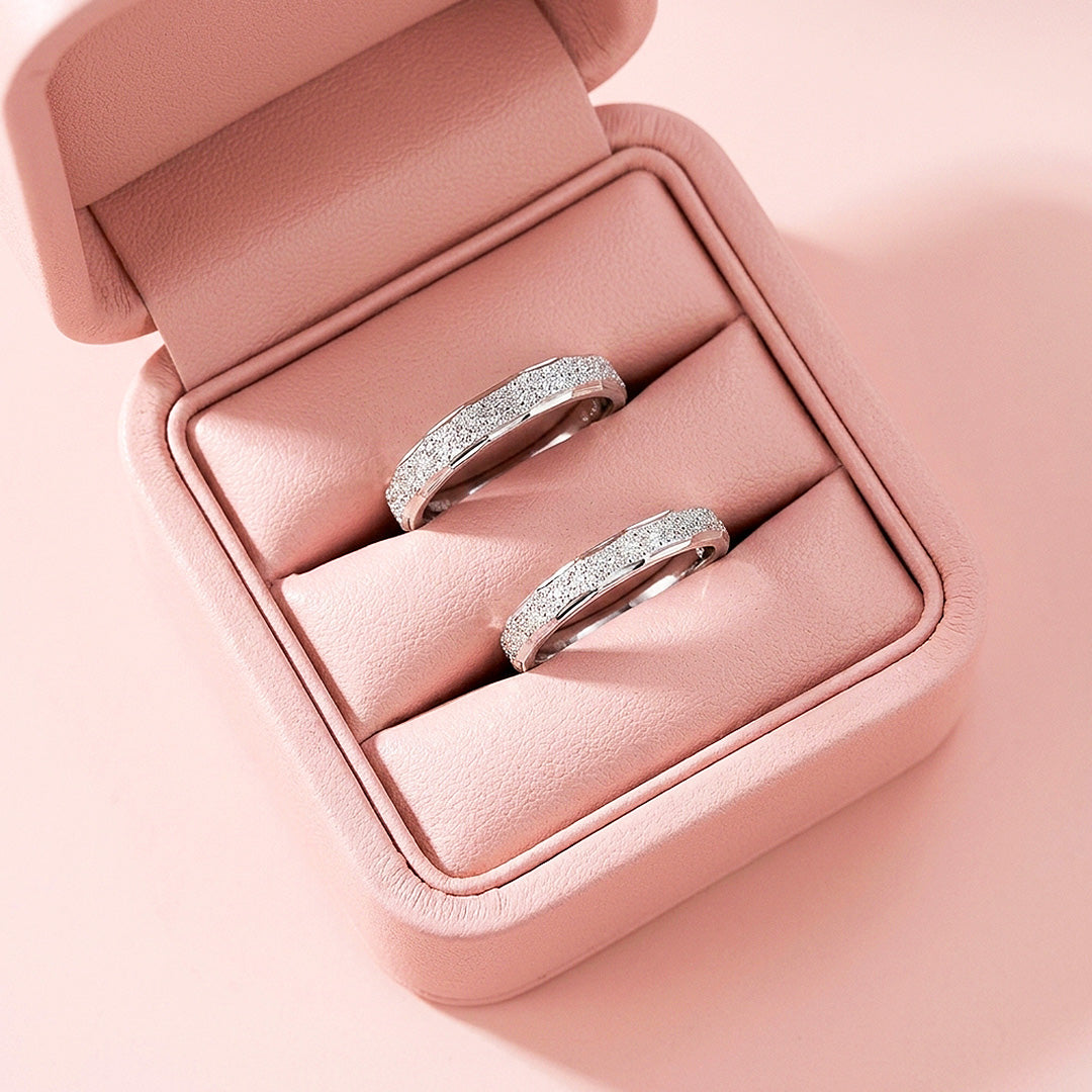 Snowfall | Couple Rings