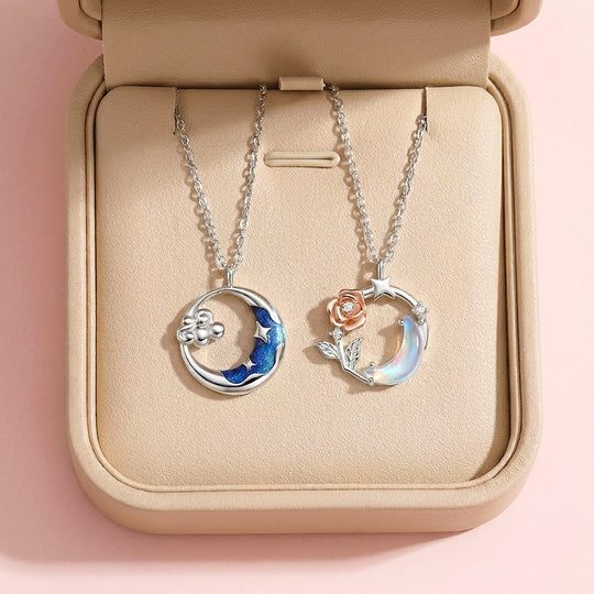 Starlight Symphony | Couple Necklace