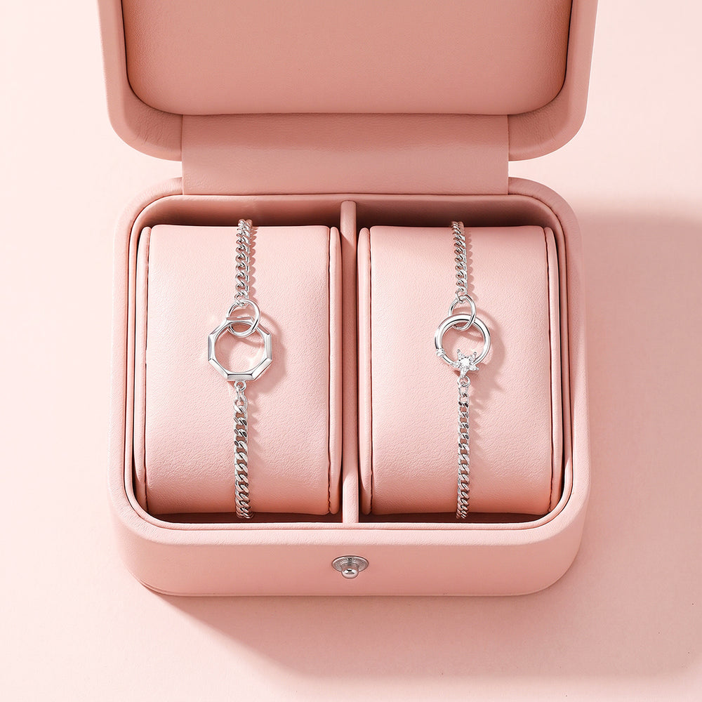 Sun, Moon & You Couple Bracelets