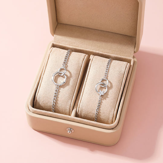 Sun, Moon &amp; You Couple Bracelets