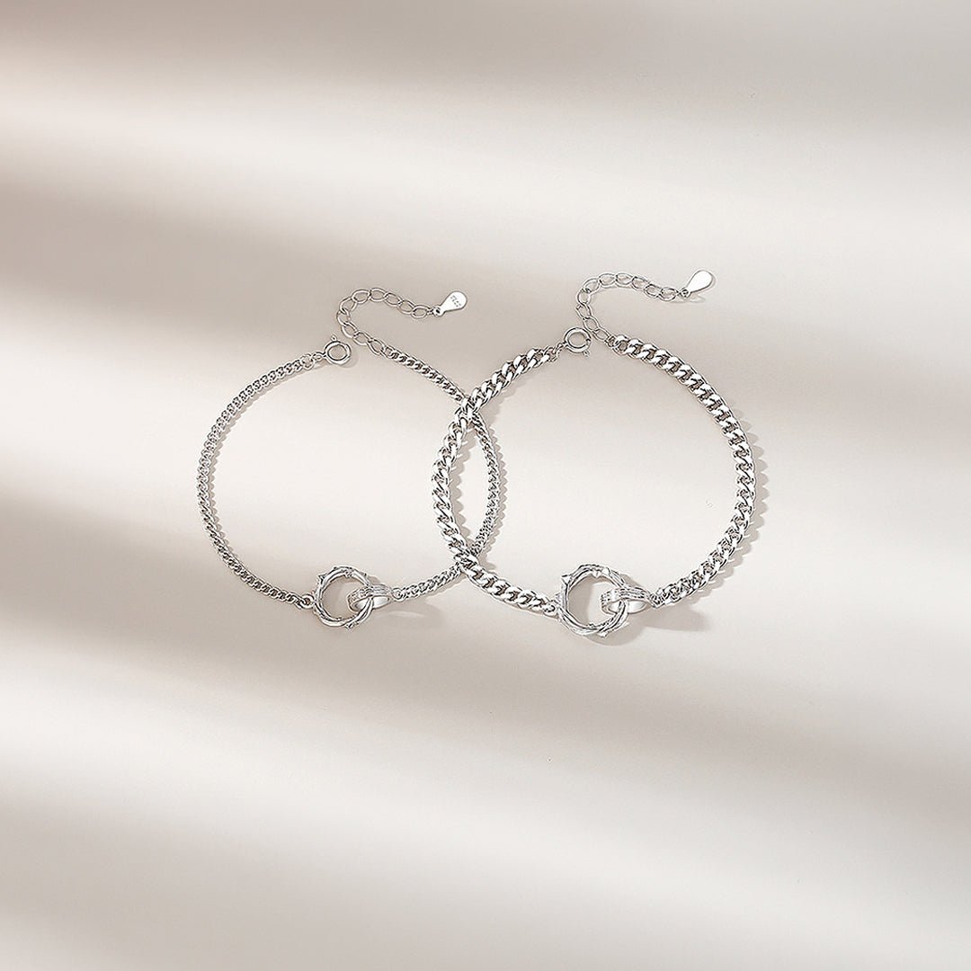 Thorny Affection | Couple Bracelets