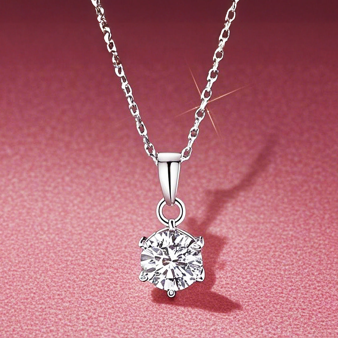 Tiara Solitaire Necklace - | Singapore Jewellery, Wedding Rings & Gifts | Same Day Delivery | Tiara.com.sg