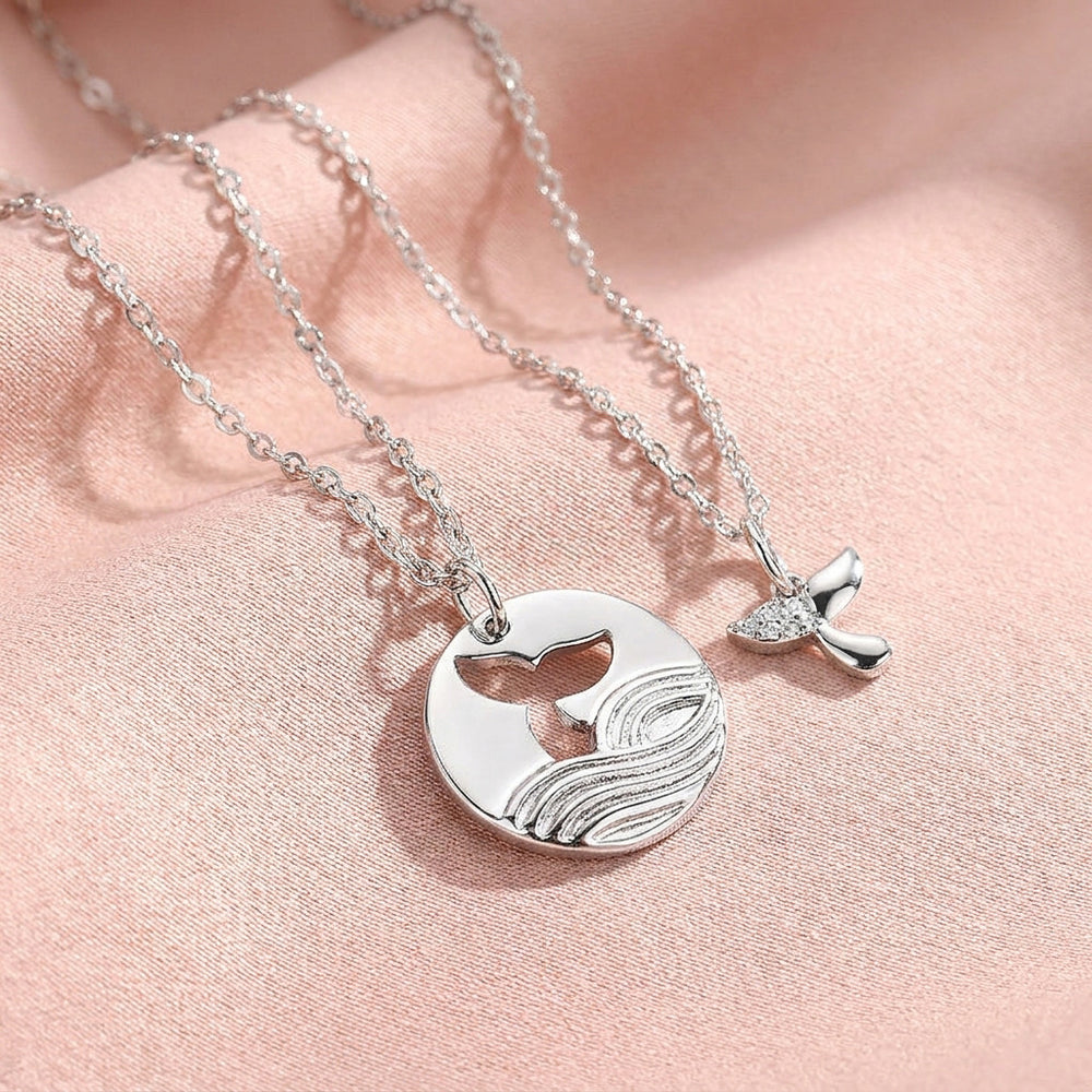 Together in the Tide | Couple Necklace