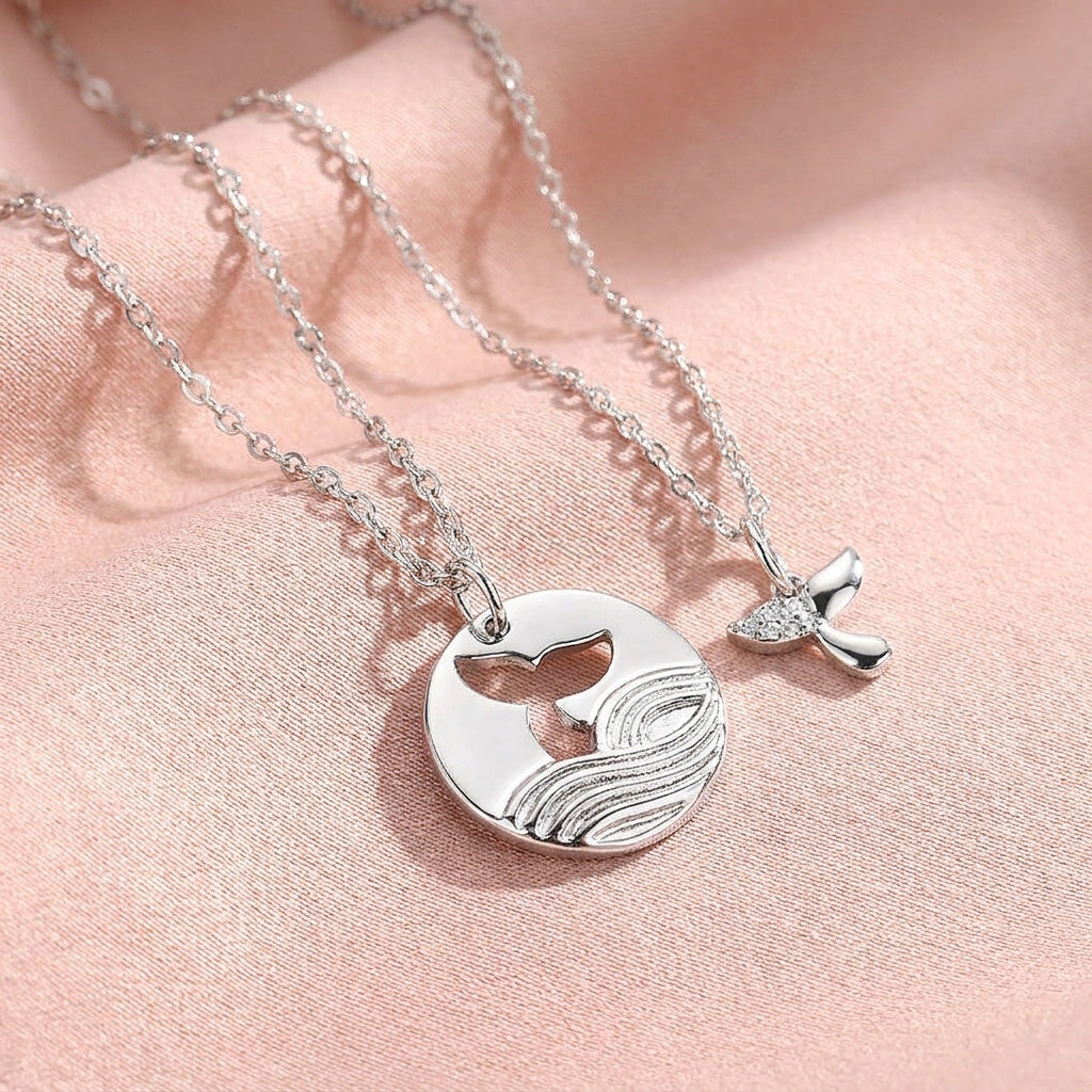 Together in the Tide | Couple Necklace