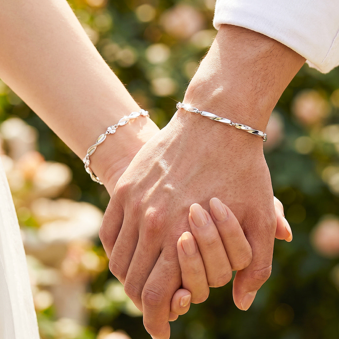 Twist of Fate Couple Bracelets