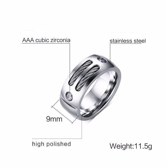 Punk Rock Ring - Tiara.com.sg Singapore Jewelry Shop