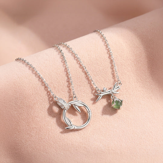 Whispering Leaves | Couple Necklace