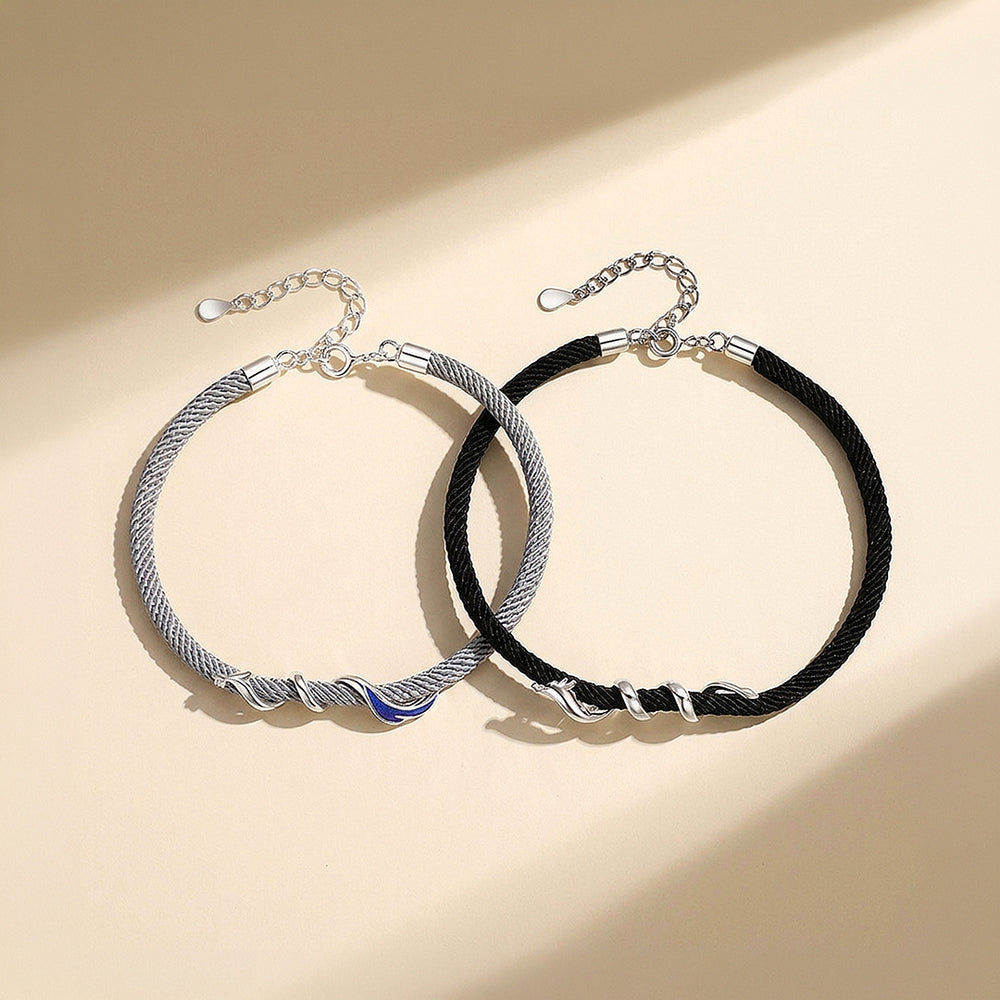 Yin Yang Serenity | Couple Bracelets