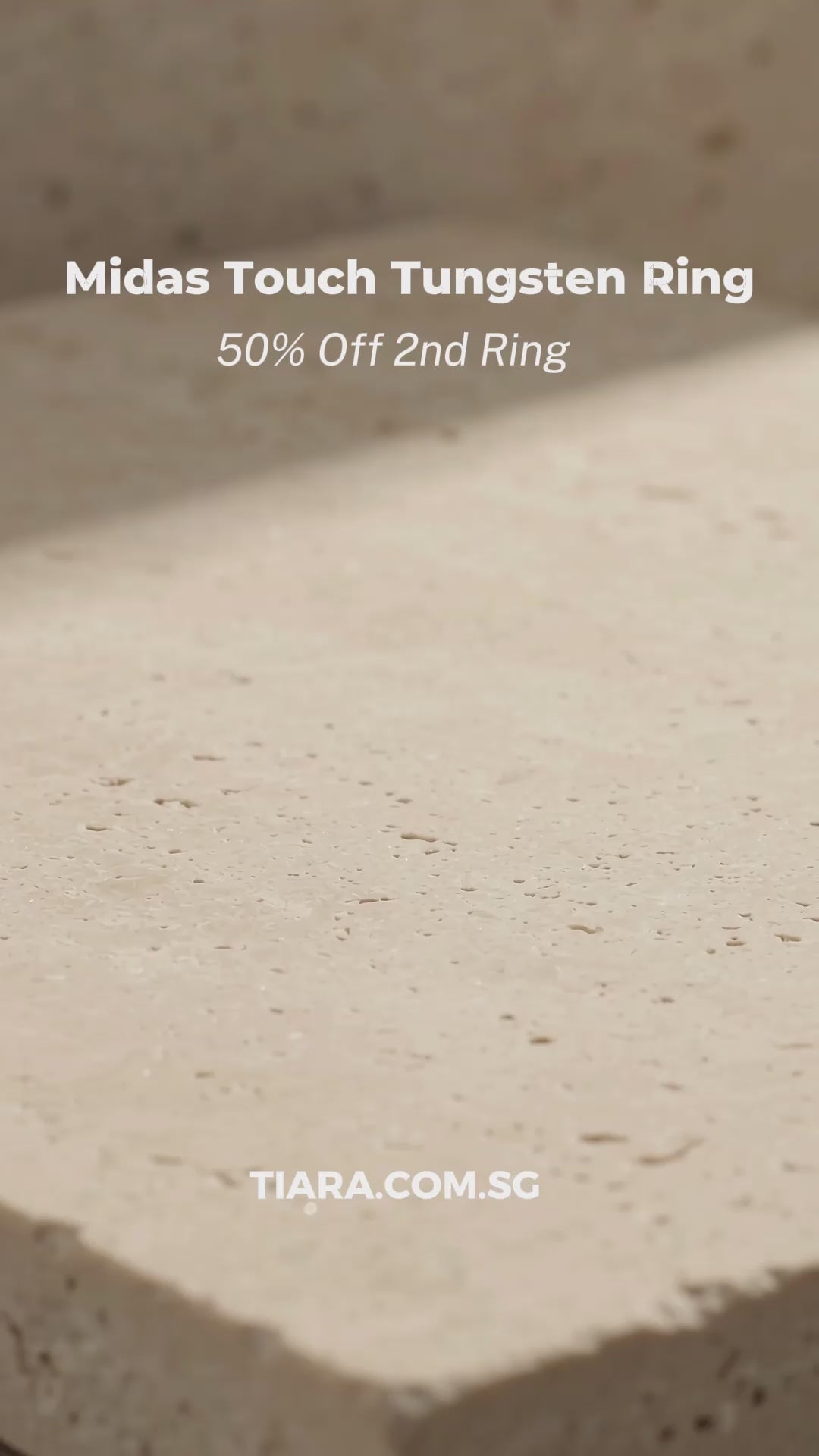 Midas Touch | High Polish Gold Domed Tungsten Carbide Ring | Men&