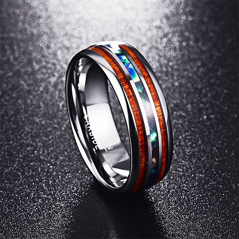 Grain - Tungsten Clearance Sale❗ - Ring | Singapore Jewellery, Wedding Rings & Gifts | Same Day Delivery | Tiara.com.sg