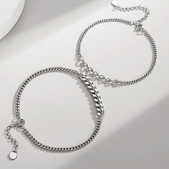 Life Time Couple Bracelets Bracelet - Tiara.com.sg Singapore Jewelry Shop
