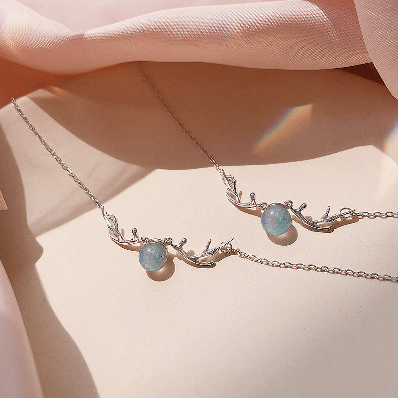 Luxe4050 - Strawberry Crystal Necklace - | Singapore Jewellery, Wedding Rings &amp; Gifts | Same Day Delivery | Tiara.com.sg