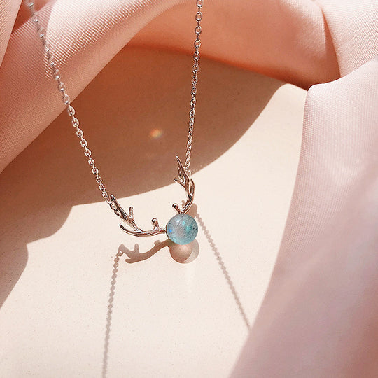 Luxe4050 - Strawberry Crystal Necklace - | Singapore Jewellery, Wedding Rings &amp; Gifts | Same Day Delivery | Tiara.com.sg