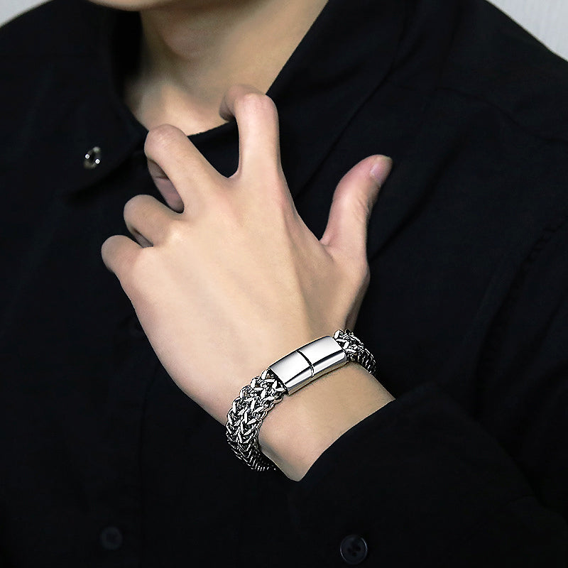Pentagon Cuban Bracelet - Bracelets | Singapore Jewellery, Wedding Rings & Gifts | Same Day Delivery | Tiara.com.sg