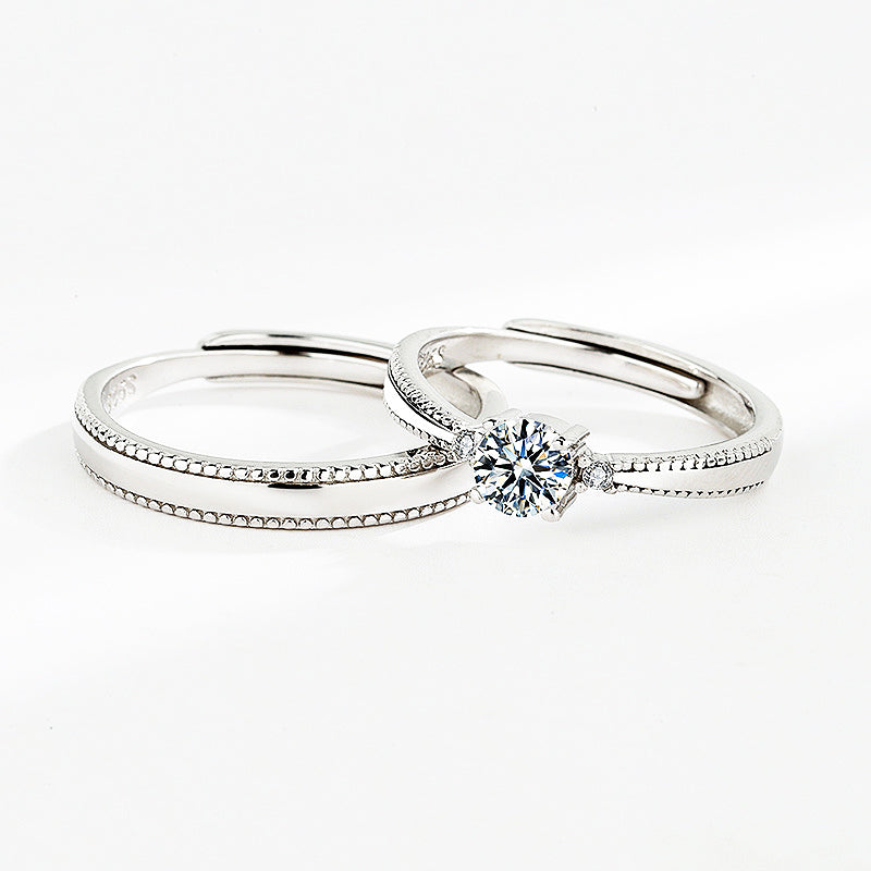 Silver Moon - Same Day Couple | Singapore Jewellery, Wedding Rings &amp; Gifts | Same Day Delivery | Tiara.com.sg