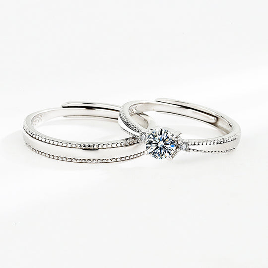 Silver Moon - Same Day Couple | Singapore Jewellery, Wedding Rings &amp; Gifts | Same Day Delivery | Tiara.com.sg