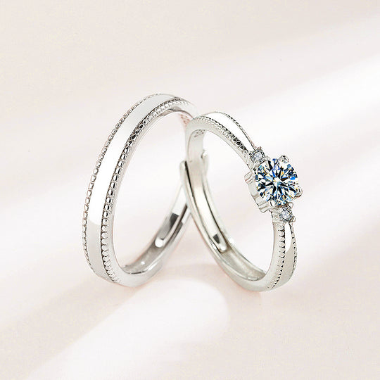 Silver Moon - Same Day Couple | Singapore Jewellery, Wedding Rings &amp; Gifts | Same Day Delivery | Tiara.com.sg