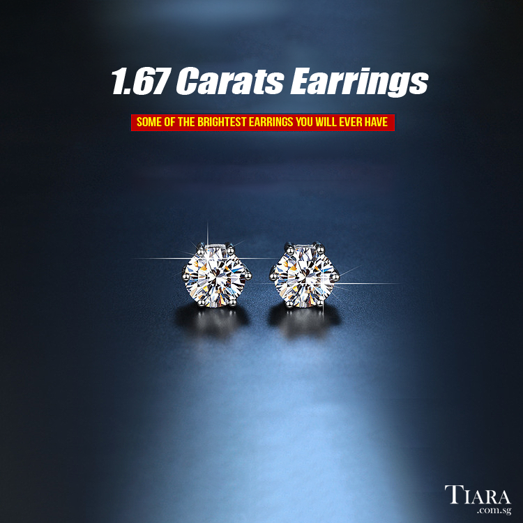 Limited Edition Earrings - | Singapore Jewellery, Wedding Rings & Gifts | Same Day Delivery | Tiara.com.sg