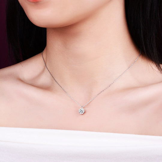 Tiara Solitaire Necklace - | Singapore Jewellery, Wedding Rings &amp; Gifts | Same Day Delivery | Tiara.com.sg