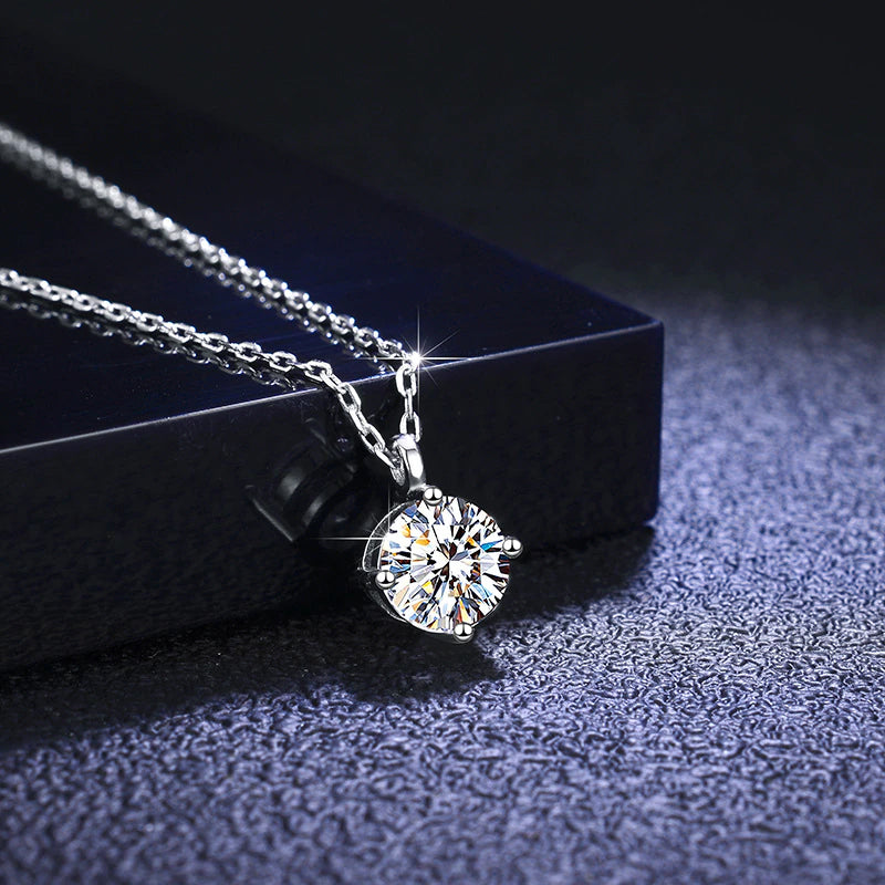 Tiara Solitaire Necklace - | Singapore Jewellery, Wedding Rings &amp; Gifts | Same Day Delivery | Tiara.com.sg