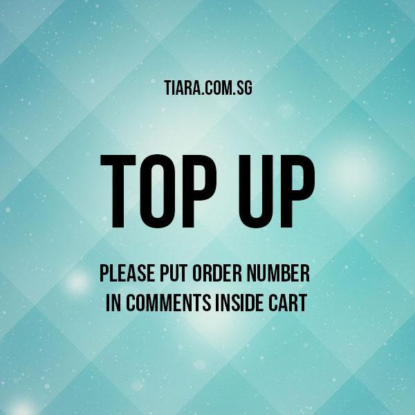 Top Up Amount - | Singapore Jewellery, Wedding Rings &amp; Gifts | Same Day Delivery | Tiara.com.sg
